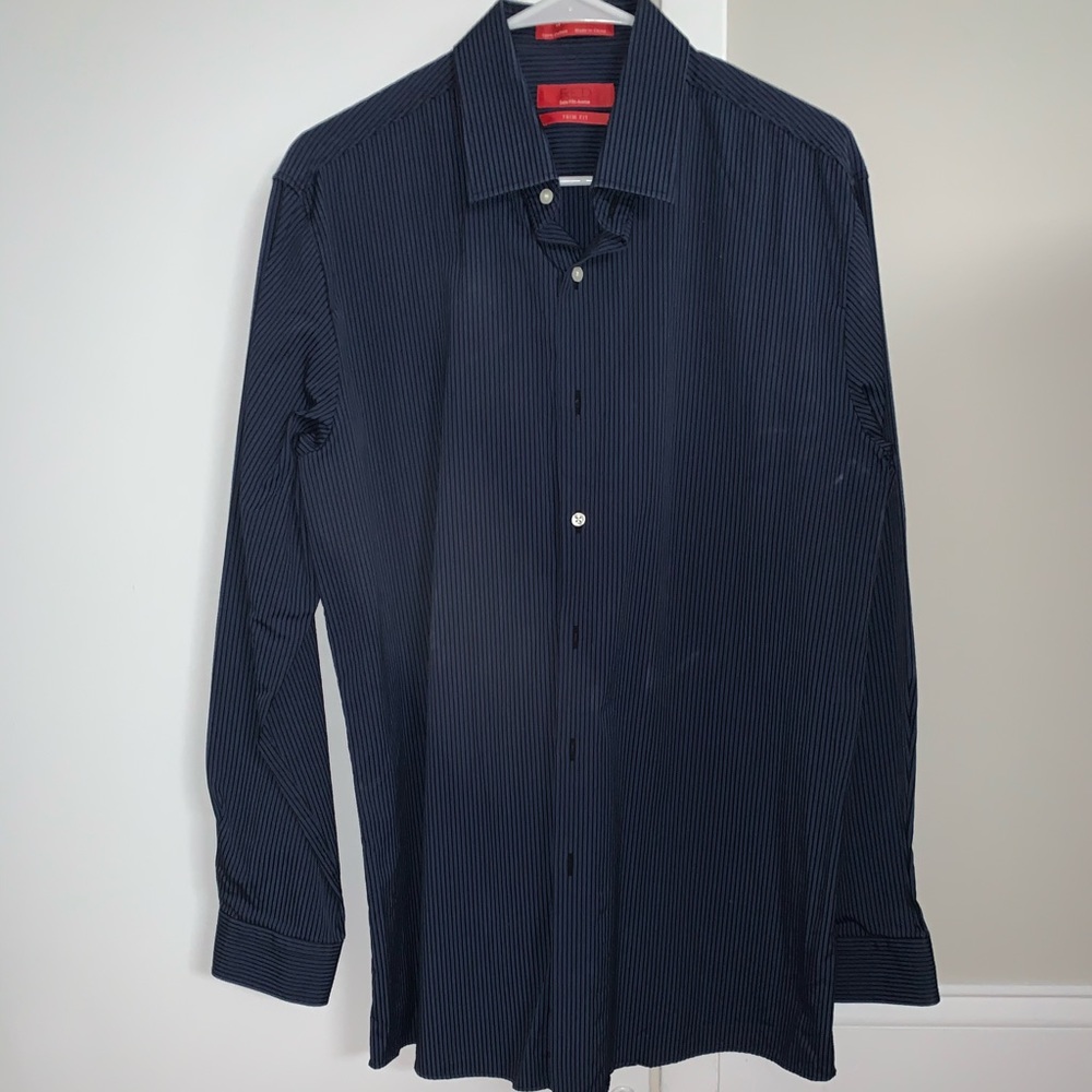 Men’s RED Saks on Fifth Avenue Dress shirt